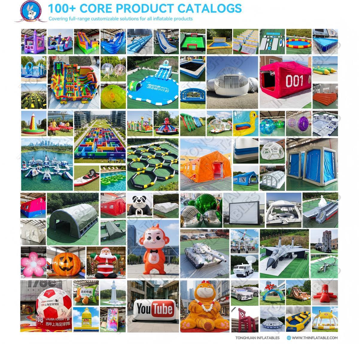 Large Custom Inflatable Water Park For Floating Recreation